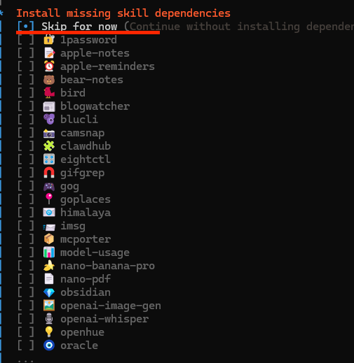 OpenClaw Onboard Step 7